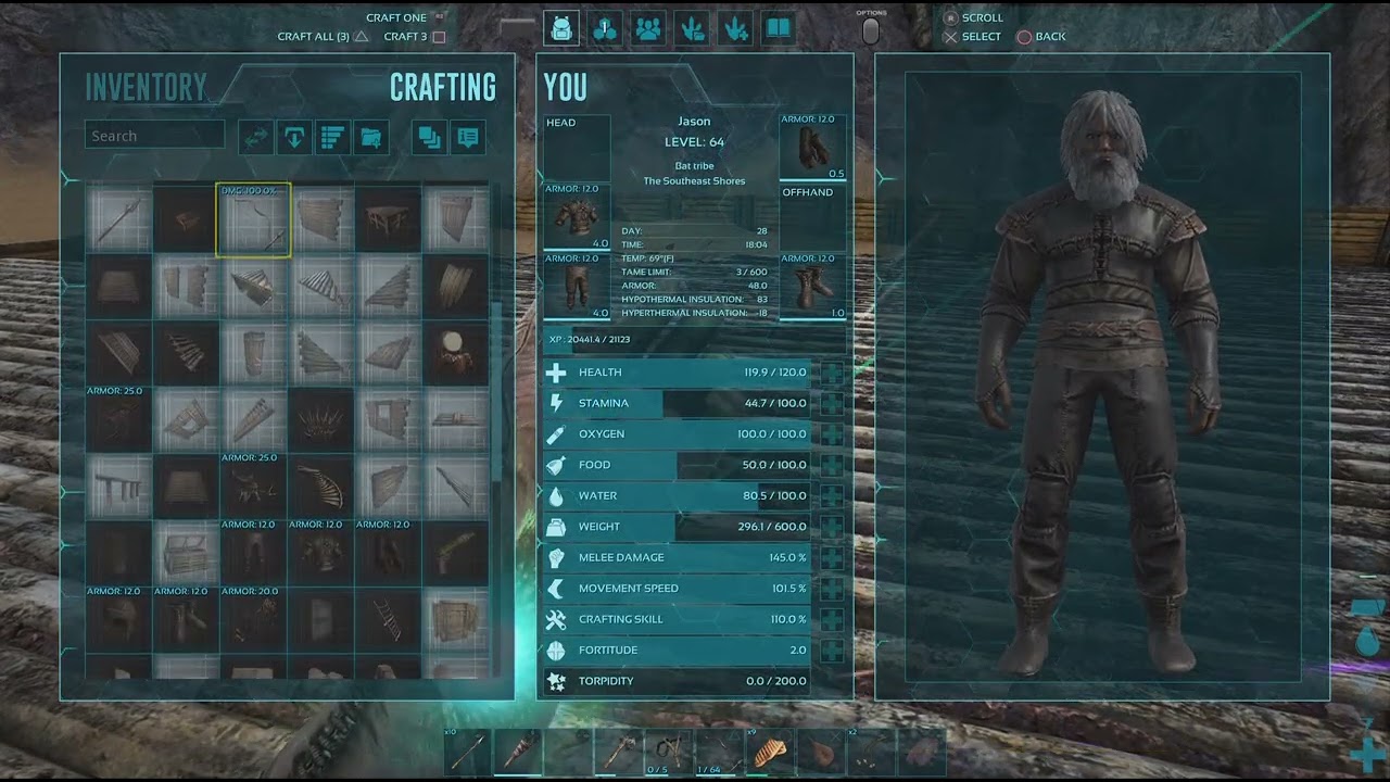 ARK: Survival Evolved 100 day, hardcore challenge. Day 28.