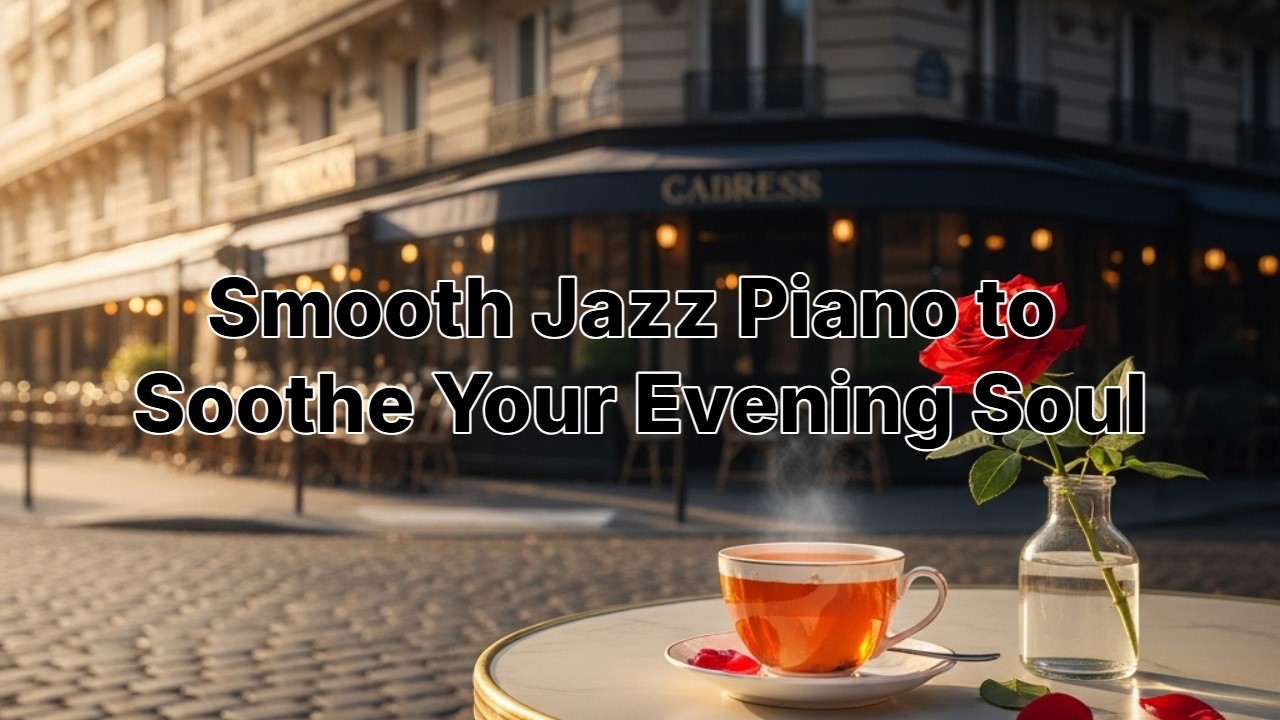 Smooth Jazz Piano to Soothe Your Evening Soul