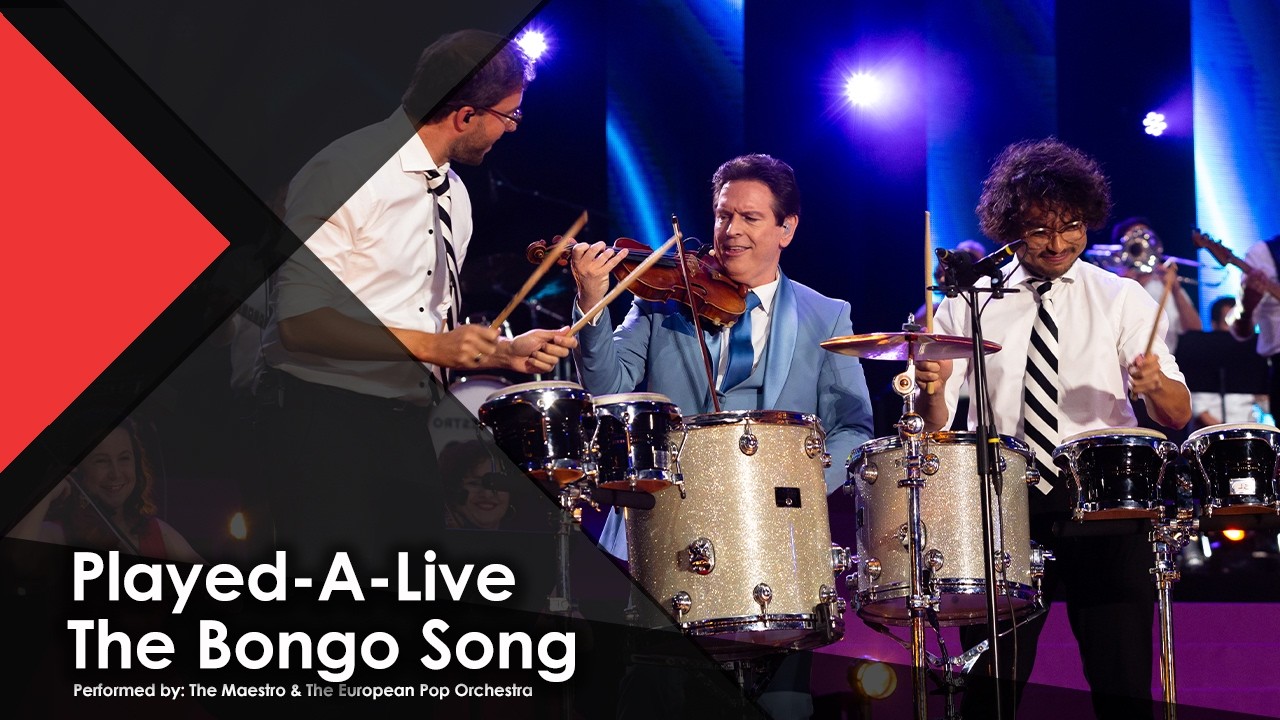 Played-A-Live The Bongo Song - The Maestro & The European Pop Orchestra (Offiial Music Video)
