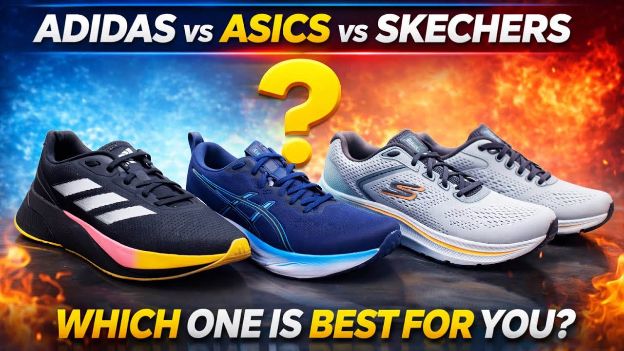 Running Shoe Under Budget wich one is Best for you | Max Cushioning | Adidas Asics Skechers 