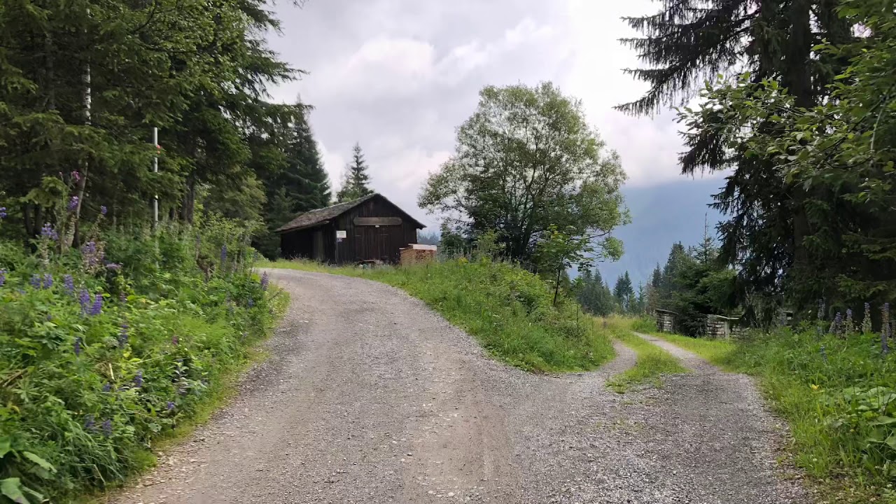 Der neue-alte Wanderweg von der Bergstation der Montafoner Kristbergbahn bis T&uuml;ftuala