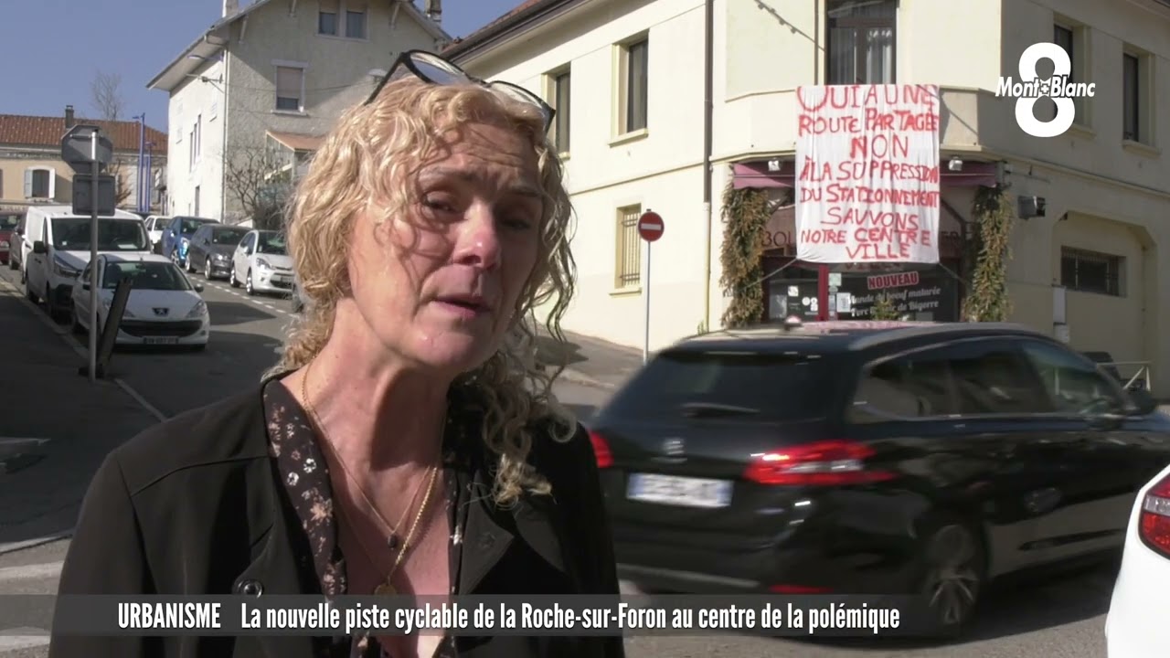 La future piste cyclable de la Roche-sur-Foron au centre de la polémique