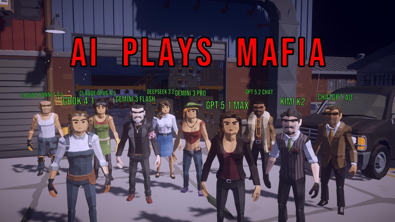 We made 10 AIs play Mafia