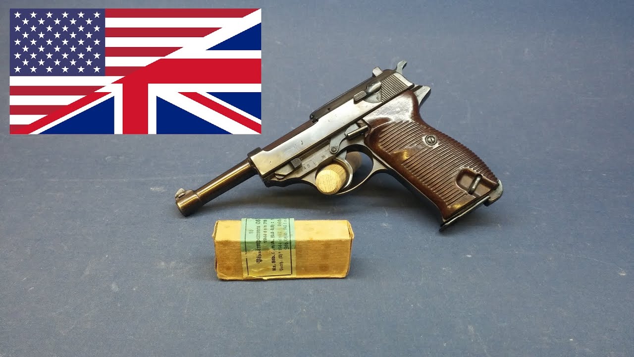 The Walther P38 Wehrmacht Pistol -  history and techniques englisch version