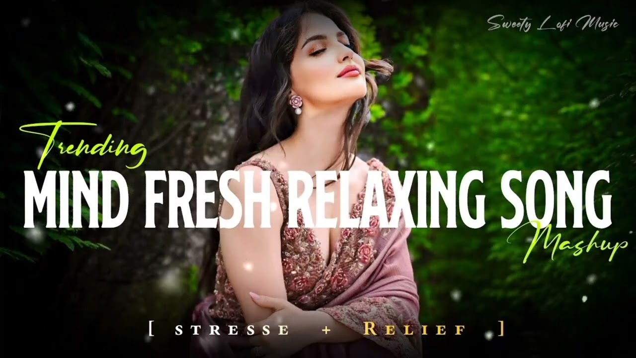 Best Mind Fresh Chill Lofi Vibe Mashup Slowed Reverb Best Bollywood Romantic Sweety Lofi