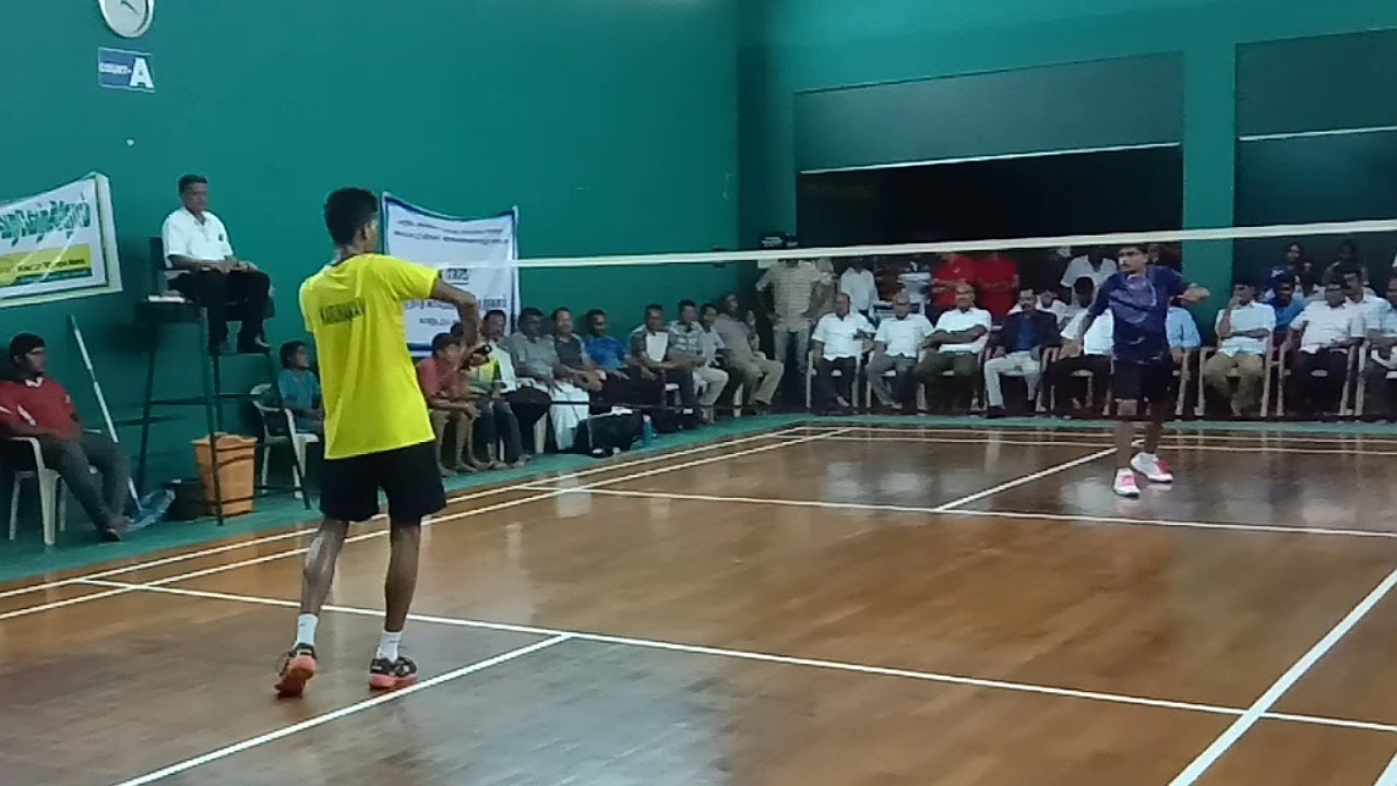 SATHISH KUMAR vs SIDHARTH Men's Singles Finals Deciding Set TN Badminton State Championship 2019
