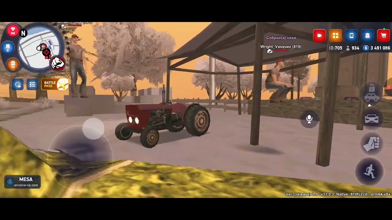 Как я играл на arizona RP работал на ферме 👍 👍 👍 👍 👍 👍 
