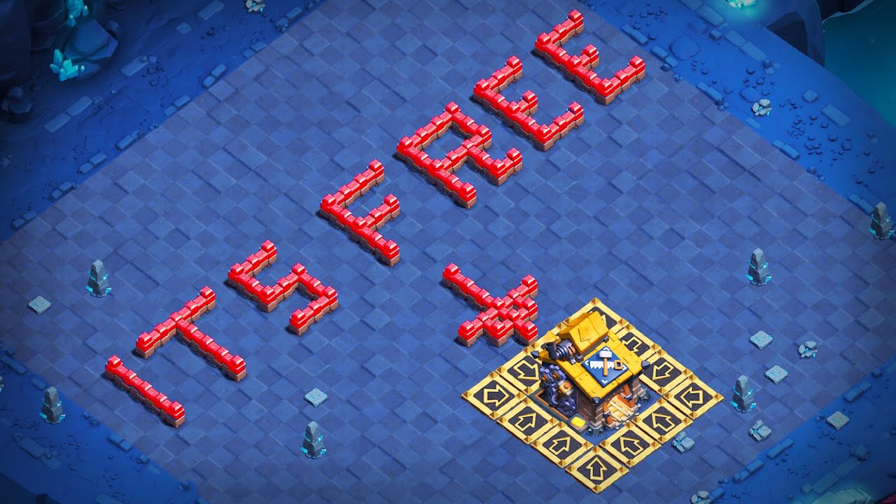 Impossible Teaser Troll Base at +5000 Cups! - Clash of Clans Gemming