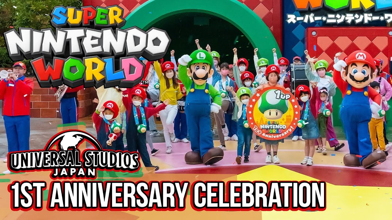 Super Nintendo World 1st Anniversary Celebration - Universal Studios Japan
