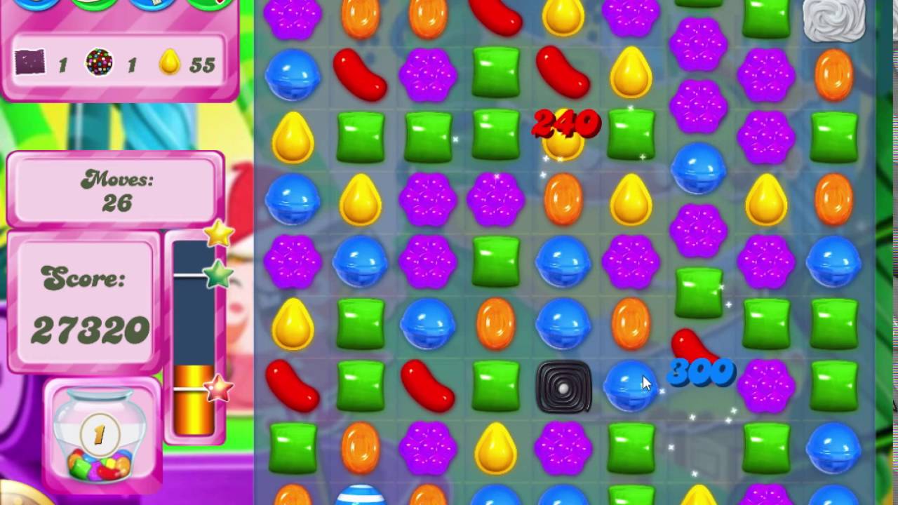 Candy Crush Saga Level 419 Collect all orders! - Hard Level