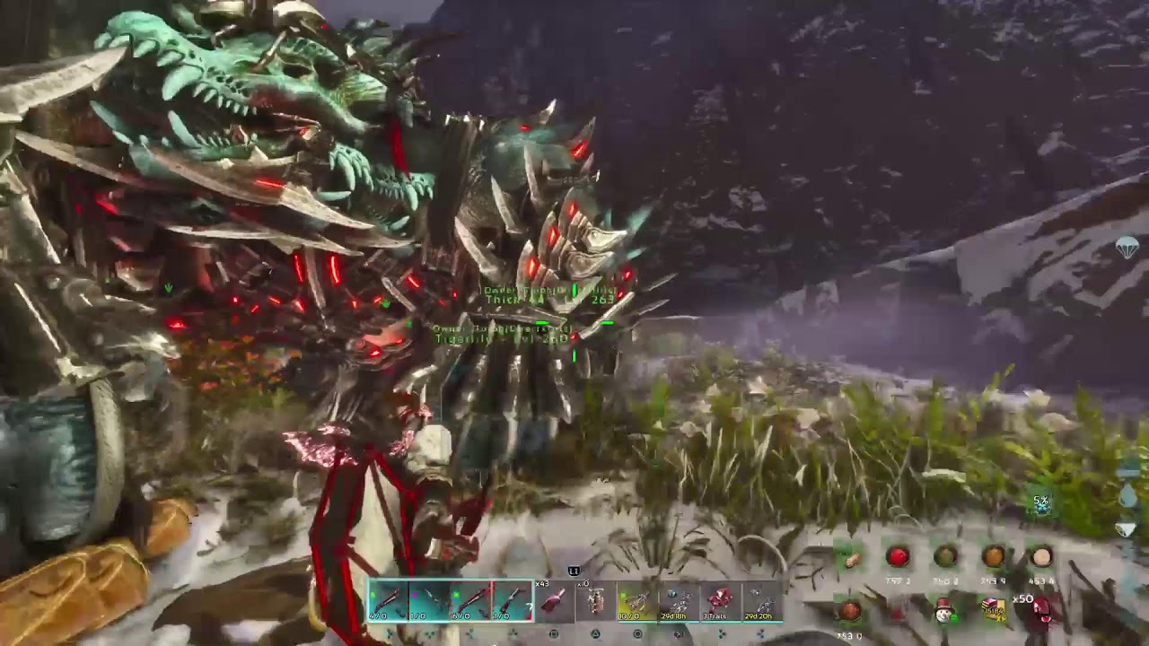 ARK SURVIVAL ASCENDED  single player exploring lost colony. Day 34