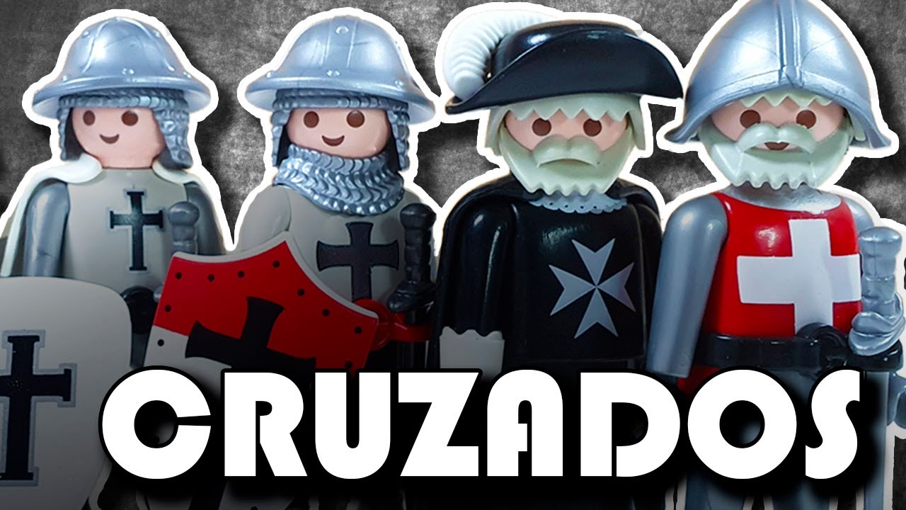 ⚔️ ✠CABALLEROS CRUZADOS✠ ⚔️  Nuestra colección de TEMPLARIOS de Playmobil CARYPE
