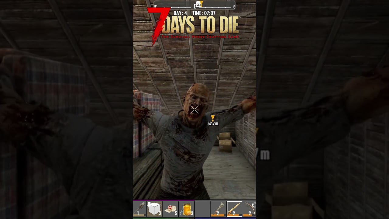 Stealth in 7 Days to Die 2.0 Day 4 #7d2d #gaming