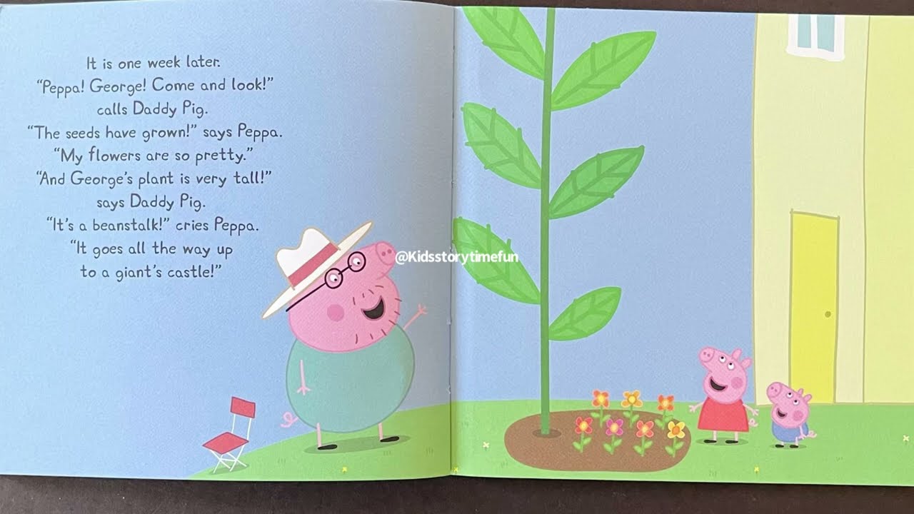 Сад Пеппы и Джорджа 🪴 Я читаю вслух детскую сказку #peppapig #readaloud #childrenbooks