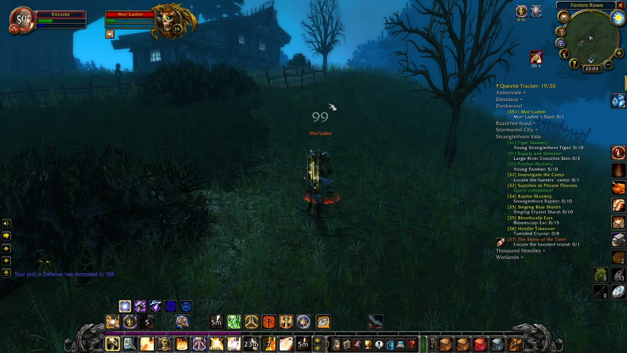 Classic WoW - Soloing Mor'Ladim