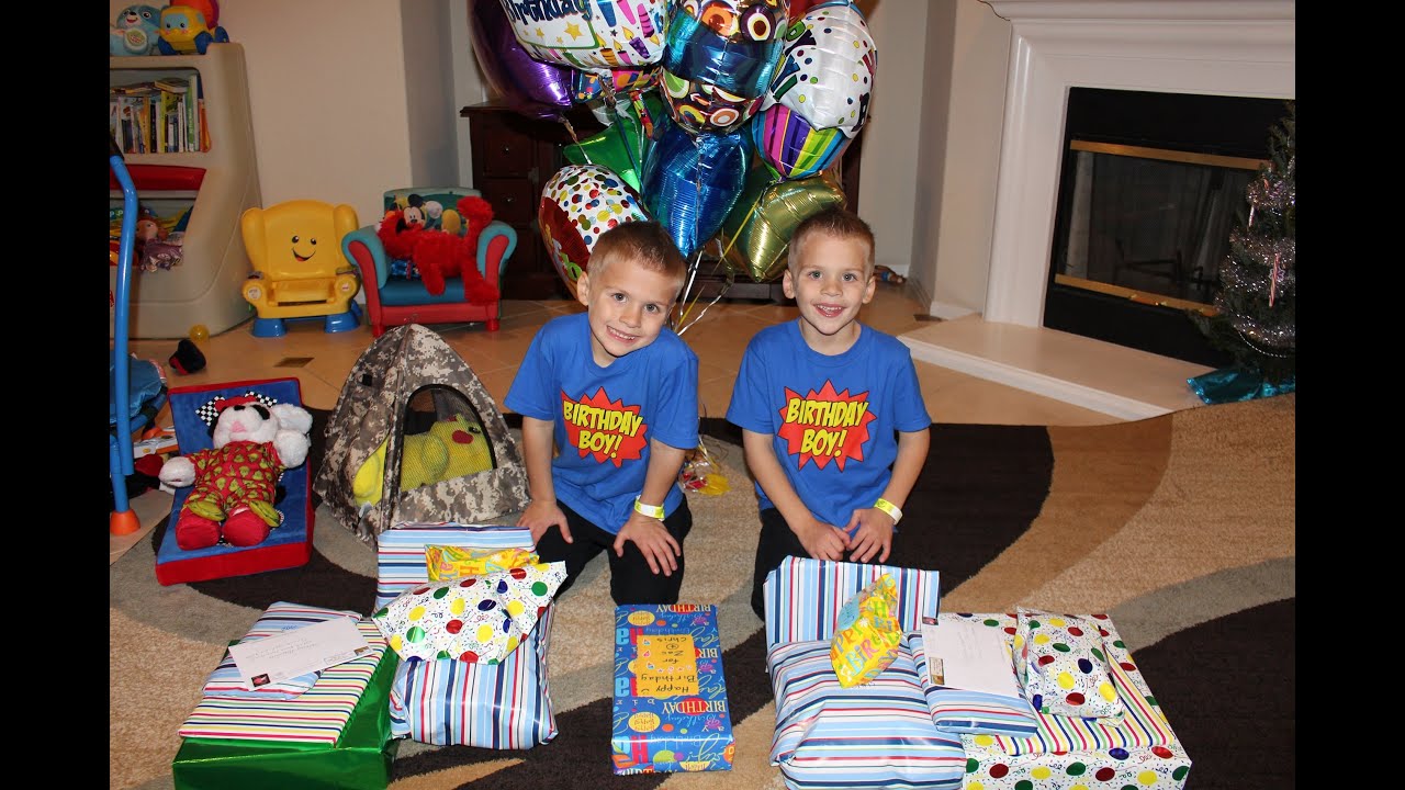 Twins 6th Birthday