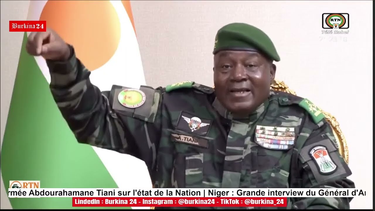 🔴 {DIRECT} Niger : Grande interview du Général d'Armée Abdourahamane Tiani sur l'état de la Nation
