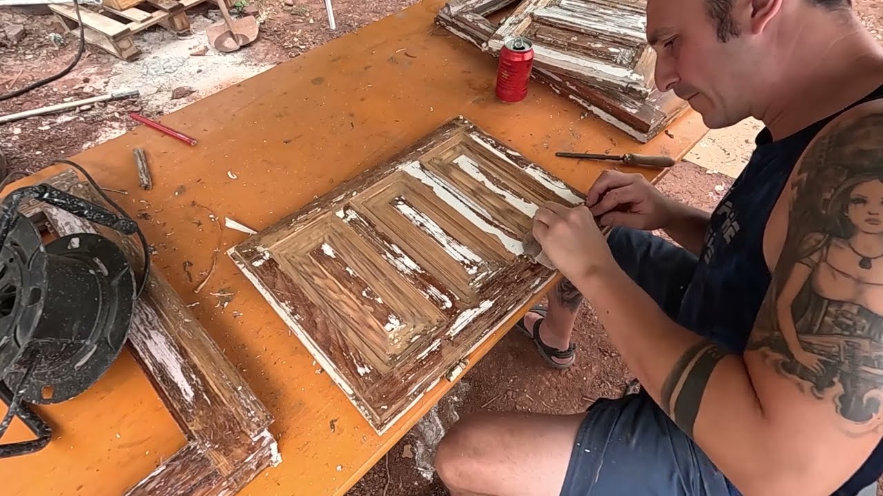 Cómo recuperar una Ventana de madera antigua
