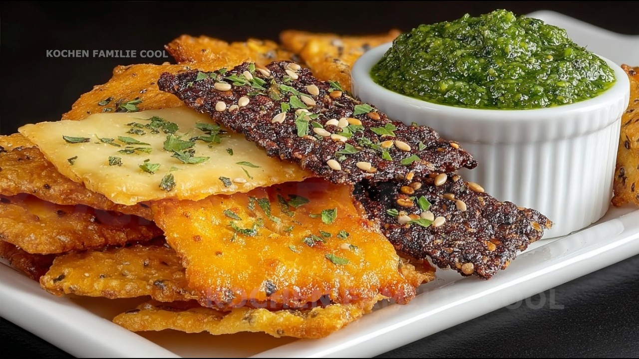 3 CHEESE CRACKERS Just 3 Ingredients &mdash; No Flour, High Protein