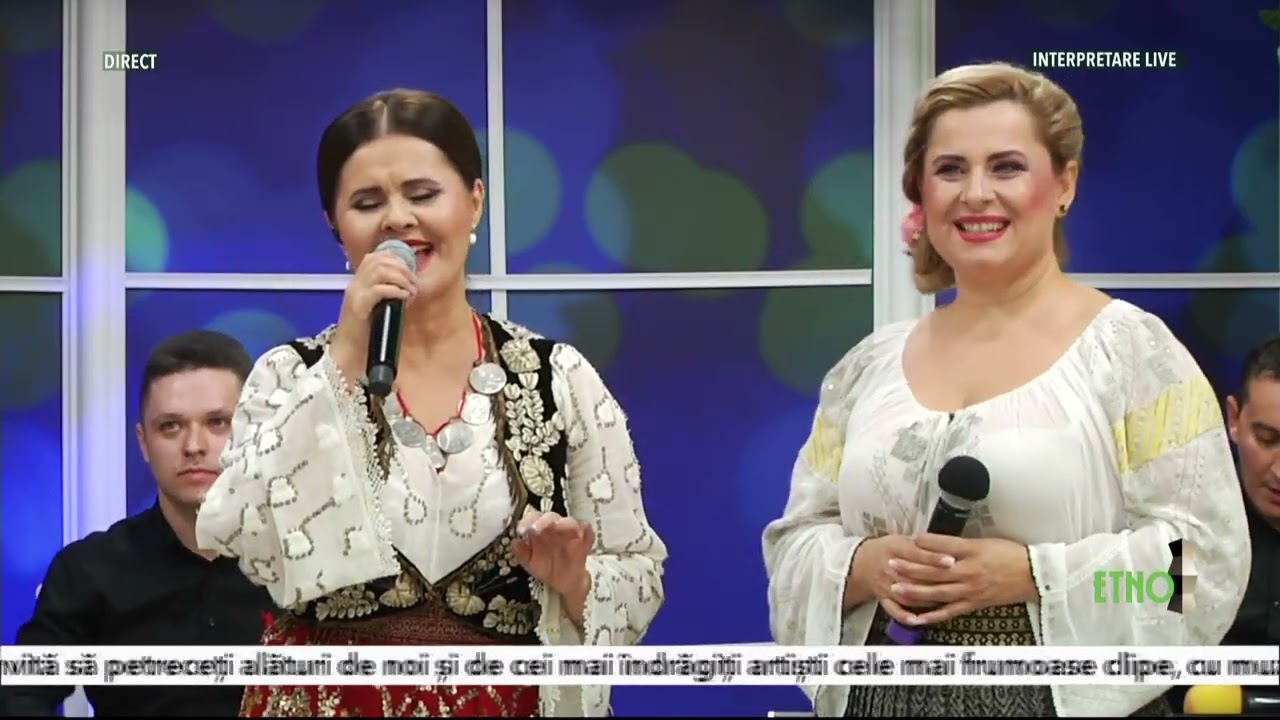 Niculina Stoican și Alina Moți Drăghia - Cât o fi soare și lună | LIVE la ETNO TV