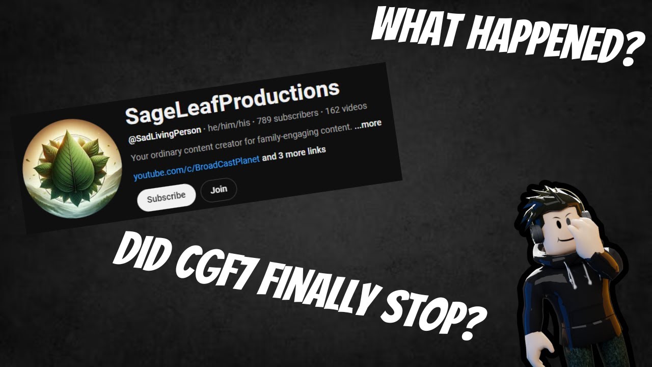Exposing SageLeafProductions | Has CGF7 Stopped
