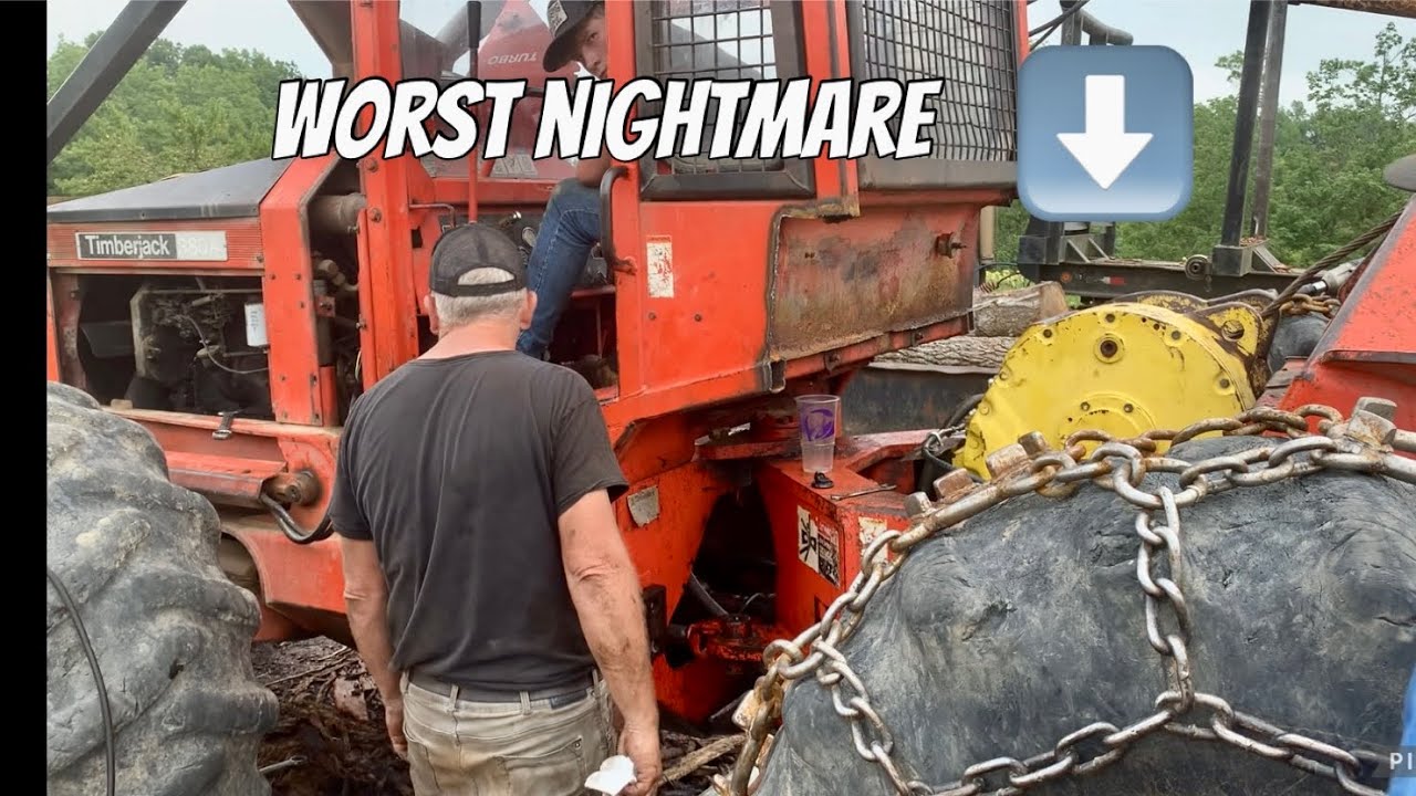 Swapping Our TimberJack Winch For A JOHN DEERE WINCH | WORST NIGHTMARE