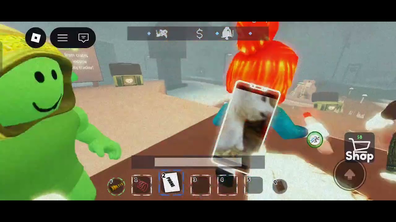 Scary bear game!! Roblox!!! 