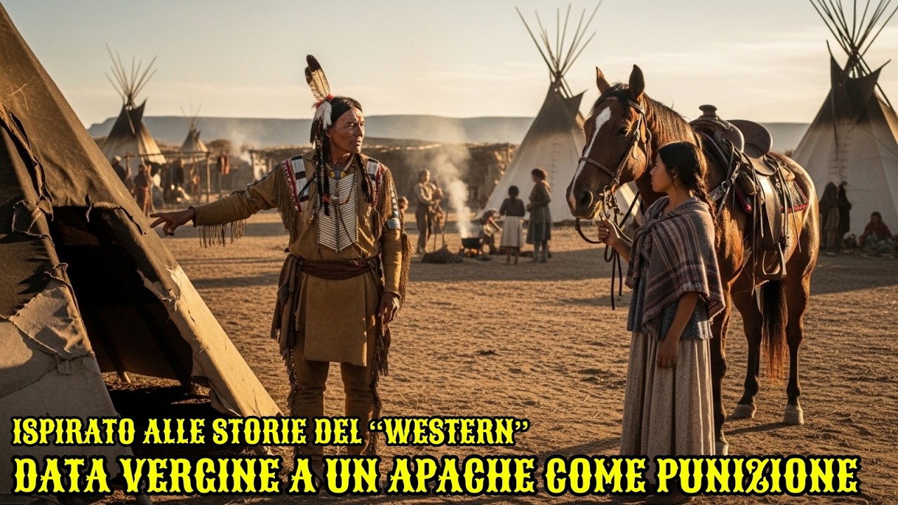 A 18 anni, fu data VERGINE a un Apache come punizione ciò che le fece sconvolse tutti