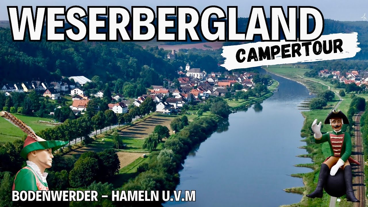 Entdecke das Weserbergland: Märchenhafte Campertour von Bodenwerder bis Schaumburg! 🚐🌲