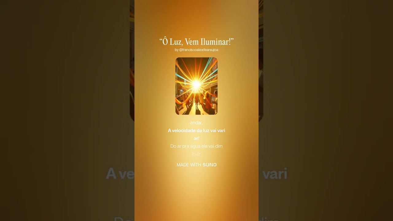 “Ô Luz, Vem Iluminar!”#FísicaNoAxé#FísicaDivertida