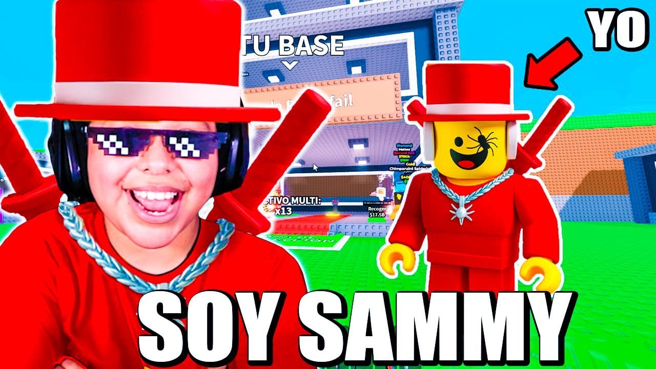 ME HICE PASAR POR SAMMY para ROBAR LOS NUEVOS BRAINROTS SECRETOS 😱 | Steal a Brainrot