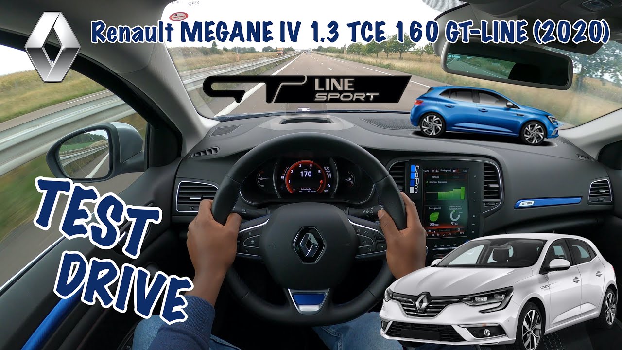 Renault Megane IV 1.3 TCE 160 HP GT-LINE (2020) - POV Drive