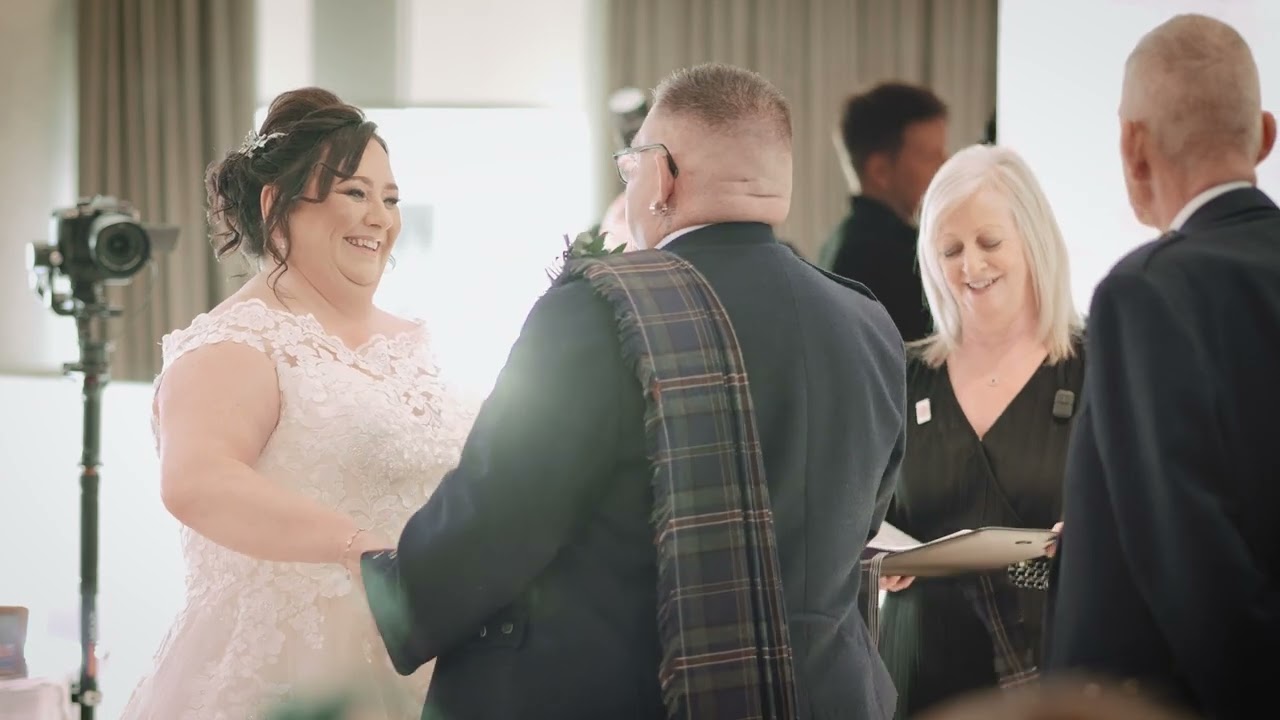 Claire and Martin Highlights Film, 19th January 2024 Fairfield House hotel, Ayr