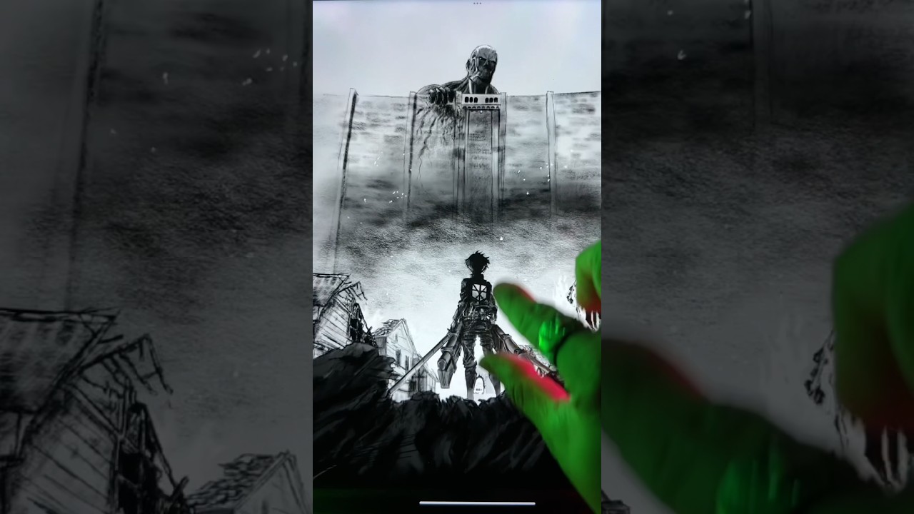 Drawing Eren Jaeger&rsquo;s Dream in an Infinite Zoom✨
