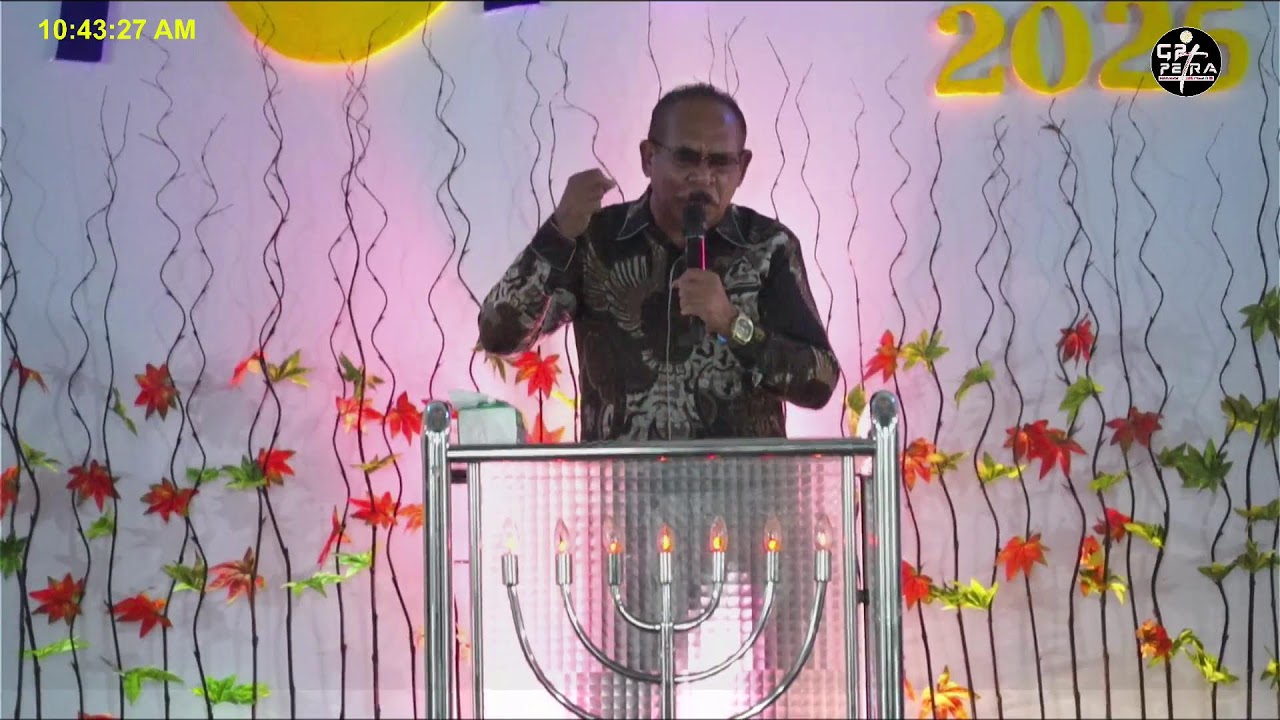 IBADAH RAYA | 11 JANUARI 2026 OLEH : Lucas J. Patrow S.H, M. Th