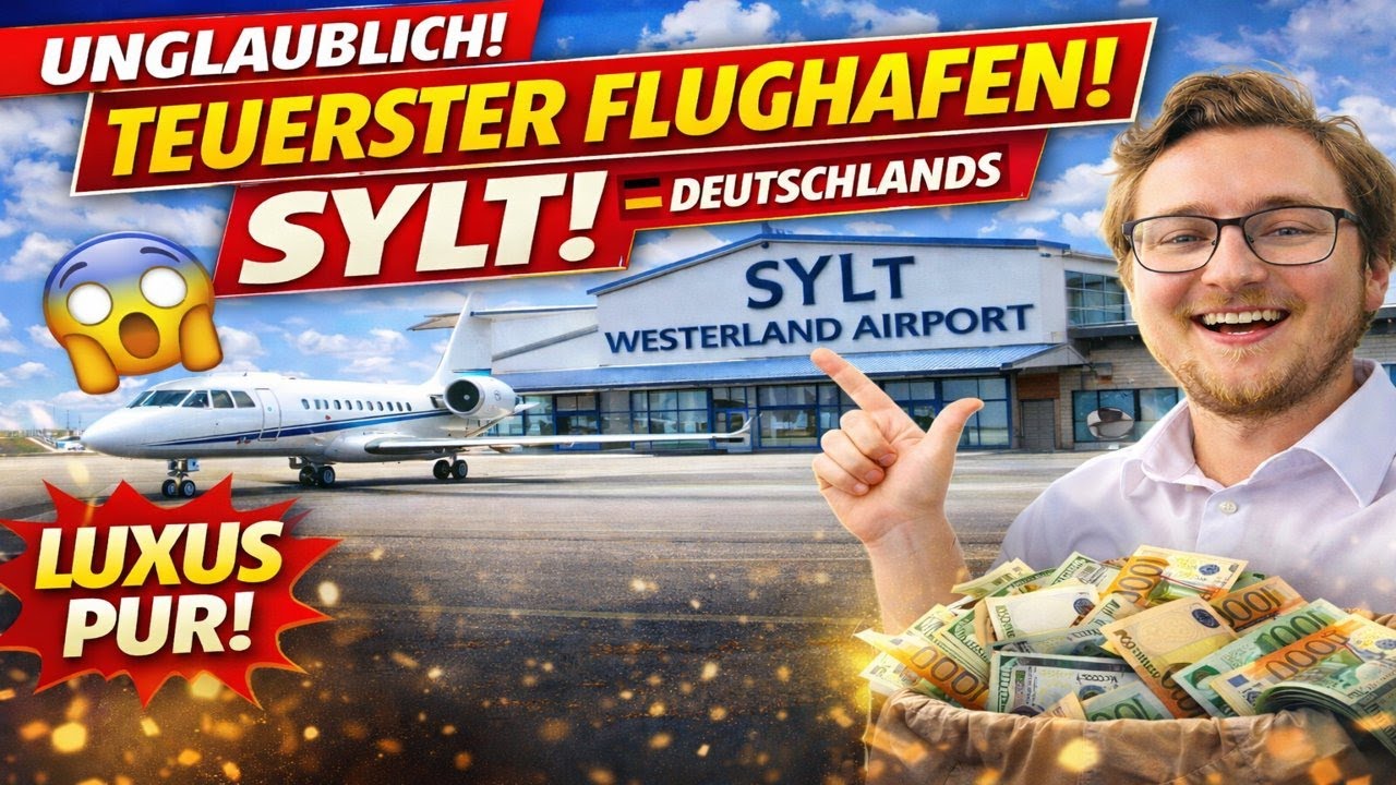 Sylt: My flight to Germany's most expensive airport!