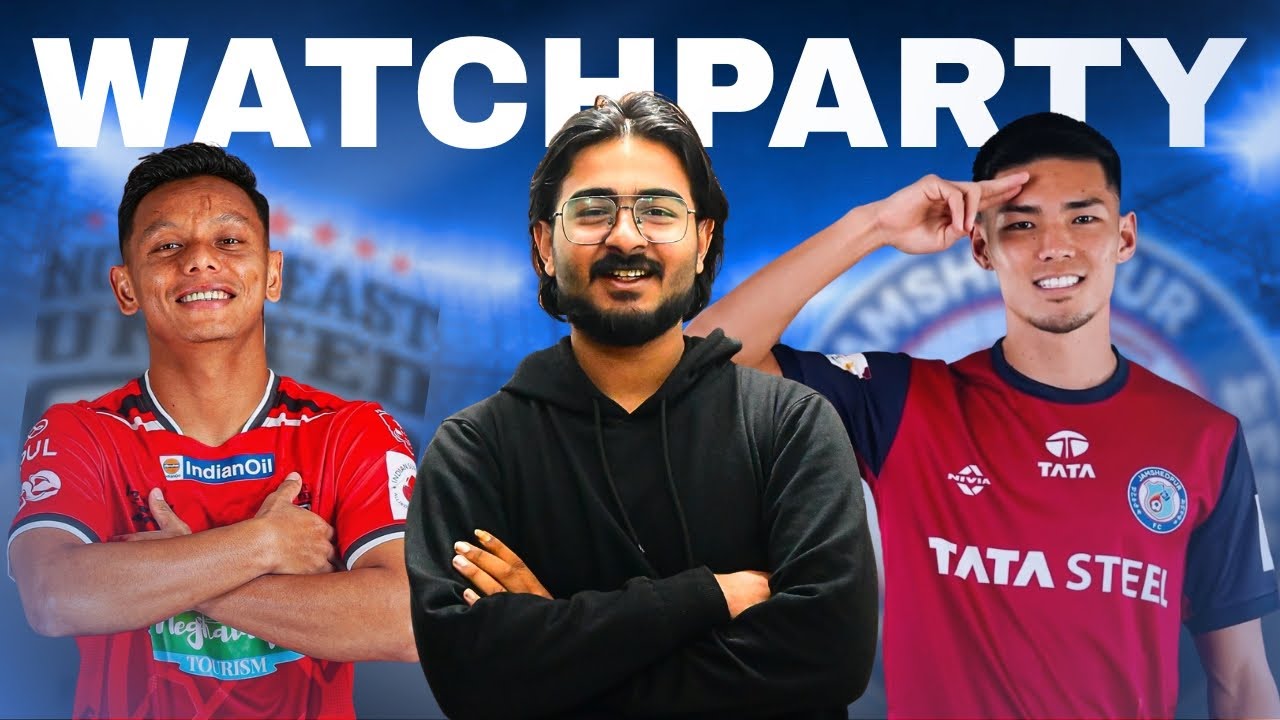 LIVE Watchalong: Jamshedpur FC vs NorthEast United 😱 | ISL Battle Tonight!