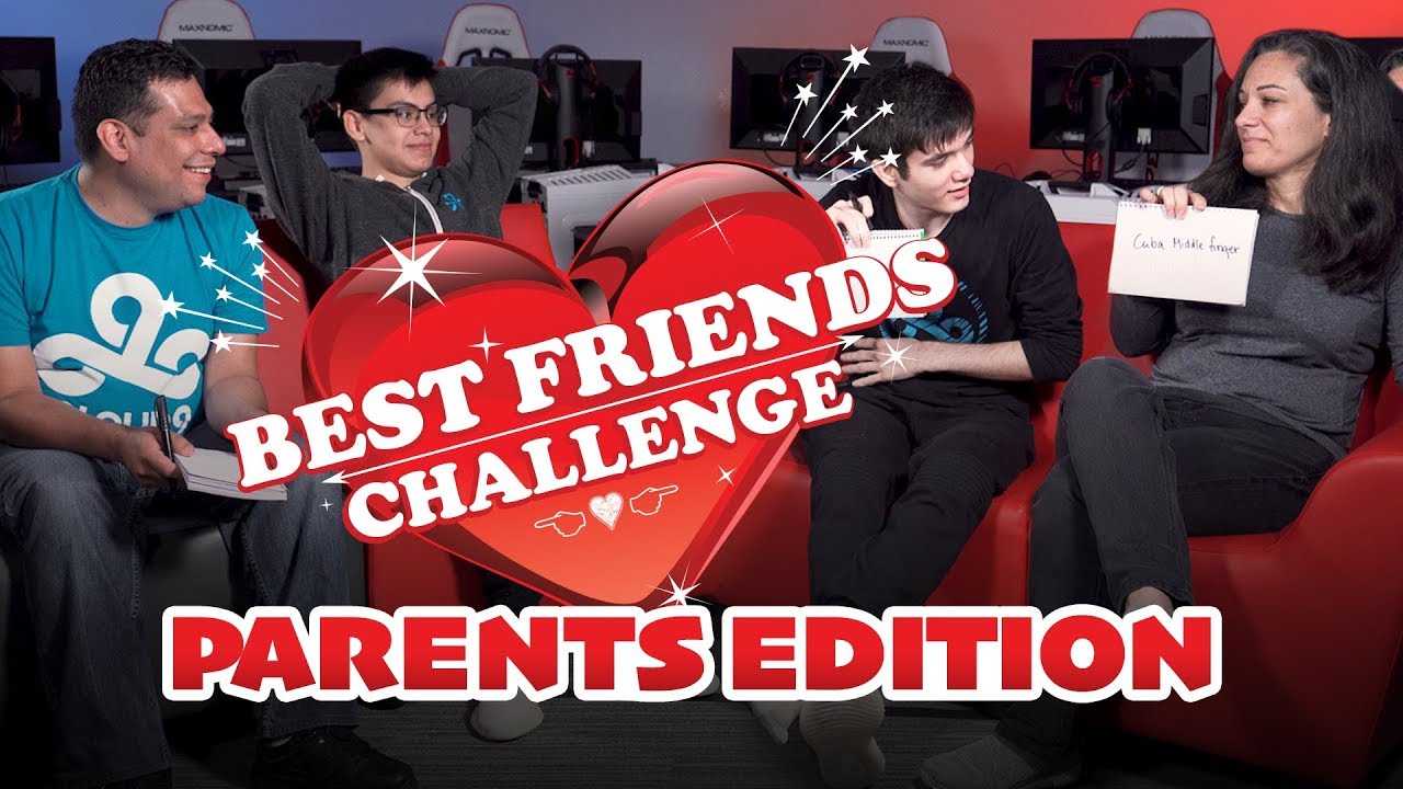 C9 Squishy Muffinz and Gimmick take the Best Friend Challenge - Parents Edition