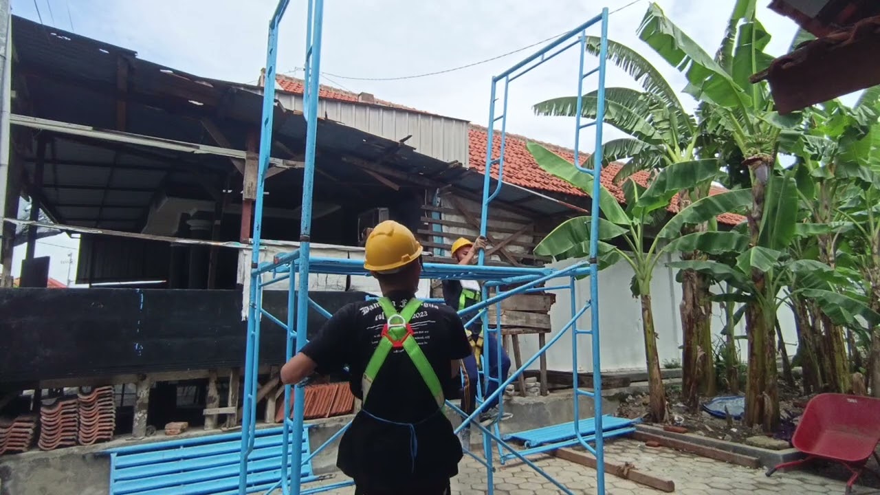 TES PRAKTEK PERAKITAN SCAFFOLDING NOMOR 003 DAN 004