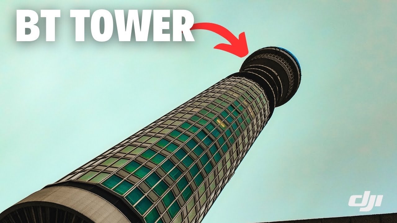 Legal Drone Flight at London’s BT Tower 🇬🇧 