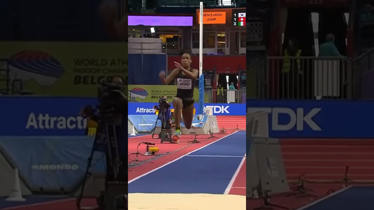 Thea LAFOND 🤩 13.84m 🤩 Women's Triple Jump 🤩 World Indoor Championships Belgrade 2022