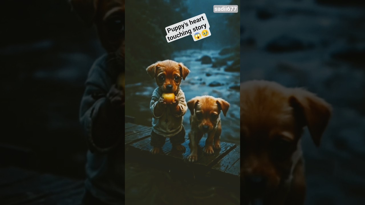 Two Puppies’ Survival Story😱 No Food. No Home. Just Hope🥹