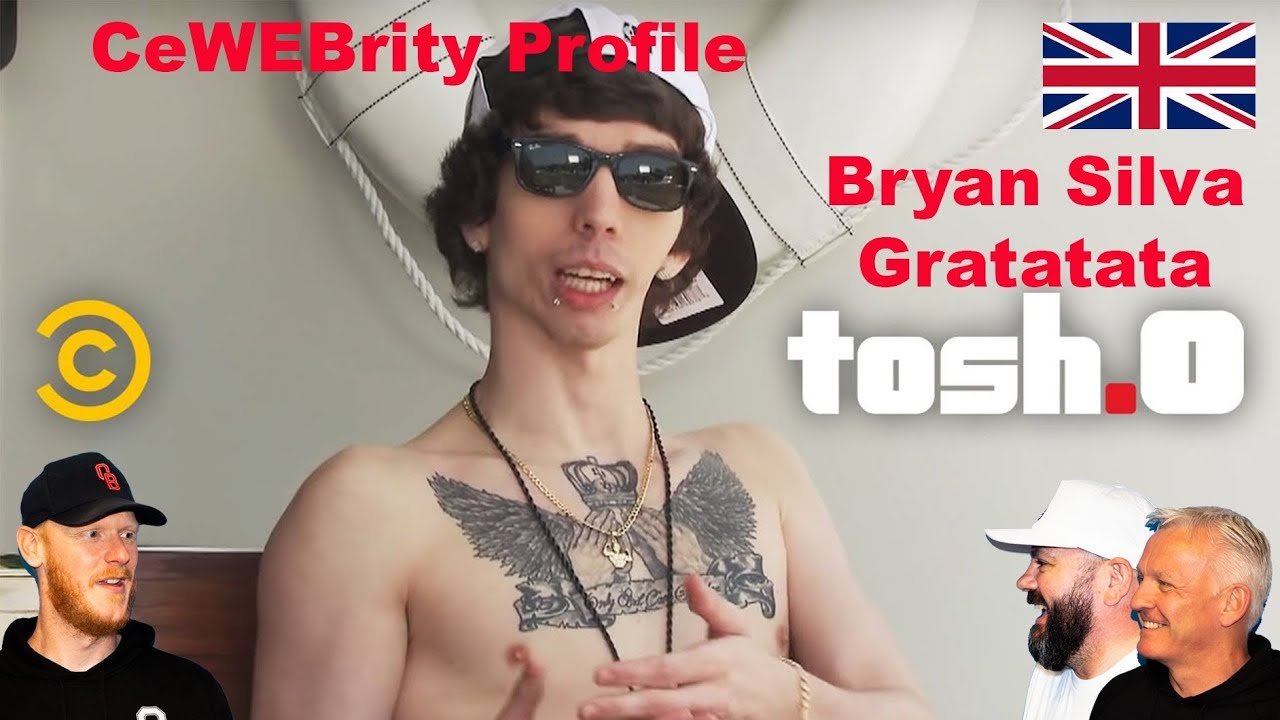 Tosh.0 - CeWEBrity Profile - Bryan Silva (Gratata) REACTION!! | OFFICE BLOKES REACT!!