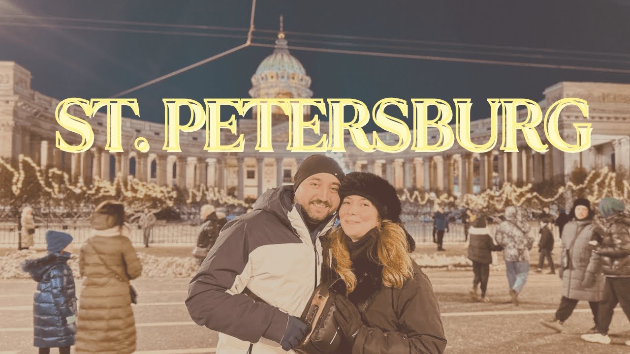 YENİ YILA PETERSBURG'DA GİRDİK! Palace Square, Kanlı Kilise, Ermitaj Müzesi, Kazan Katedrali