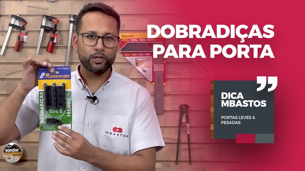 Dobradiças para Portas parte 2