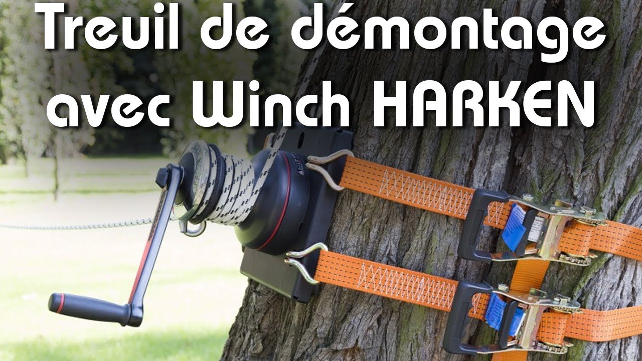 Mise en place du treuil avec winch HARKEN