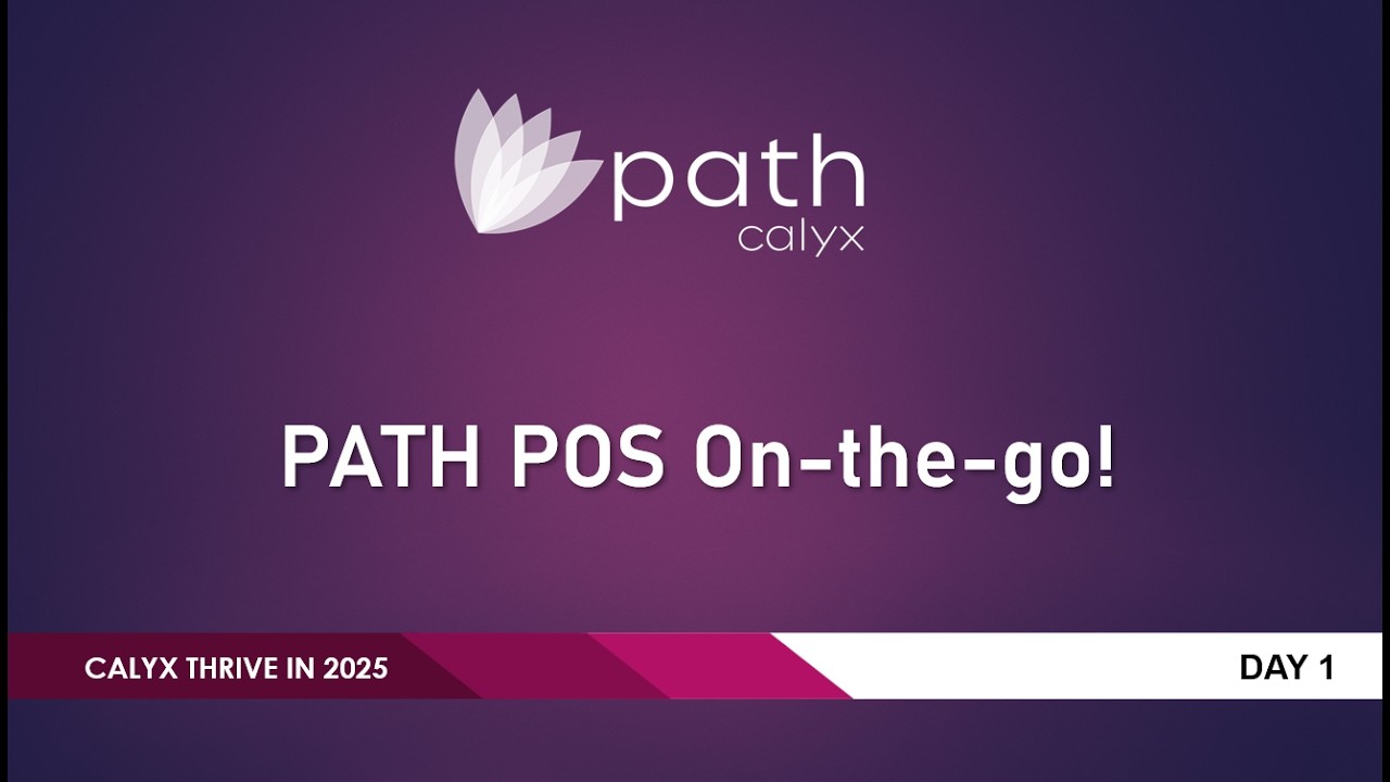 Path POS on the Go | 2025 Thrive Workshop