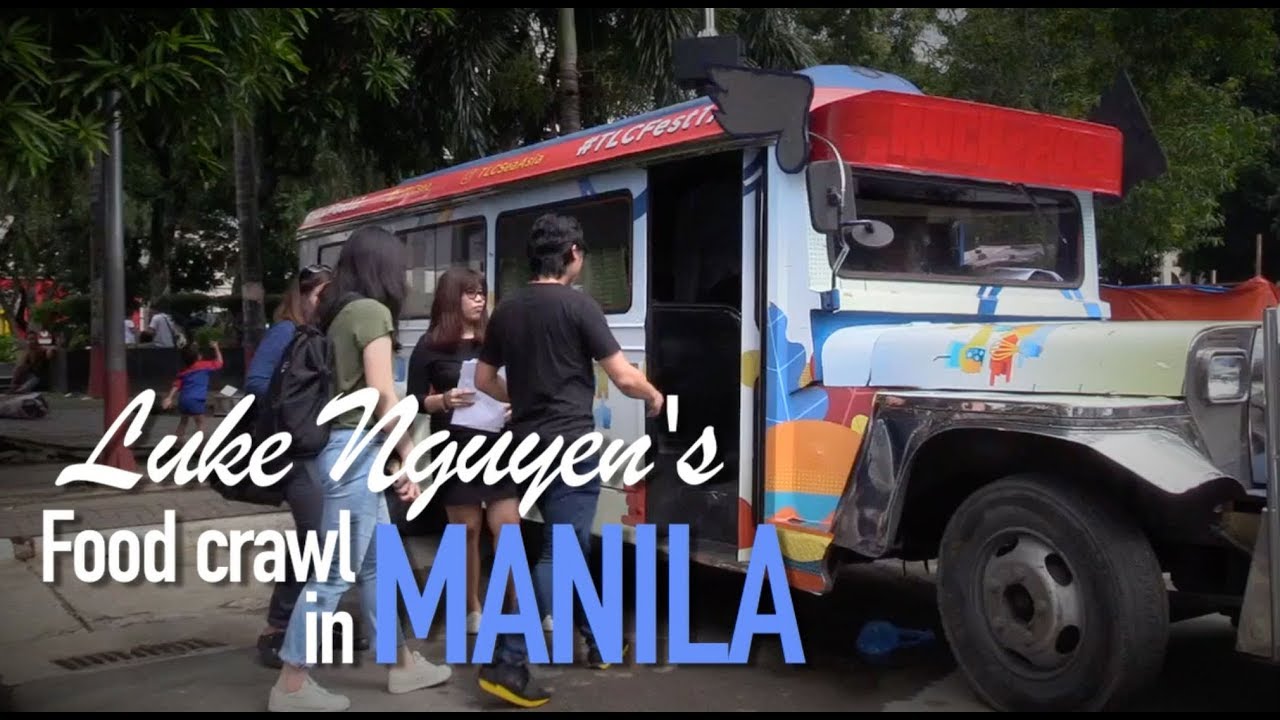 Luke Nguyen's food crawl in Manila
