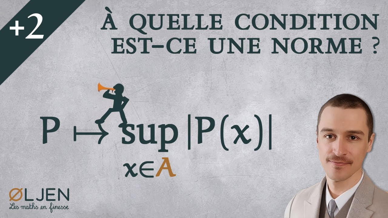 [EXO#12] Un tour d'horizon instructif sur la notion de norme (Exercice)