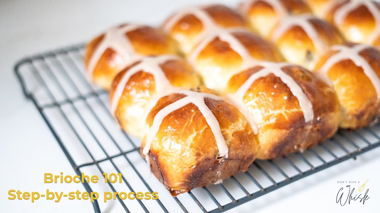 Brioche Basics: Step-by-Step | Slightly Late Hot Cross Buns | Hit The Books